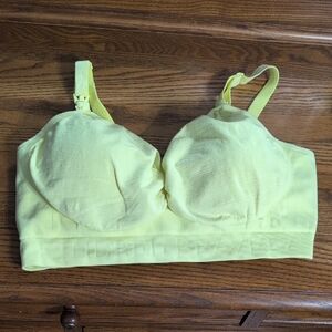 Kindred Bravely Yellow Nursing/Pumping Bra